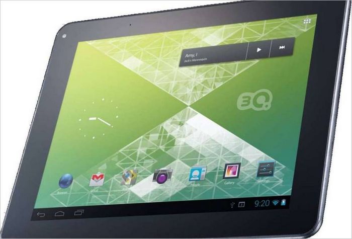 Tablet 3Q RC9727F - zaslon