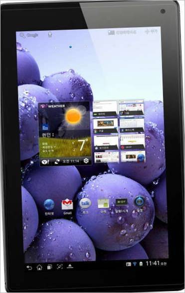 Tablet lg optimus pad lte