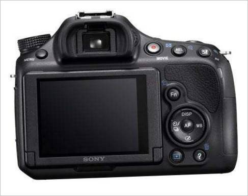 DSLR digitalni fotoaparat Absin 58 s tehnologijom poluprozirnog zrcala - prikaz