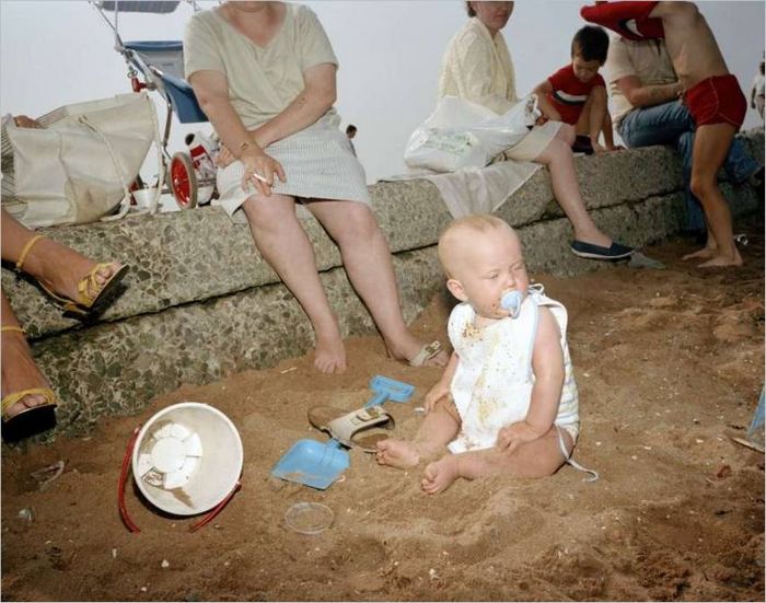 Martin Parr. Iz serije &pojačalo; najnovije sklonište. Fotografije novog Brightona&pojačala;. 1983-1985