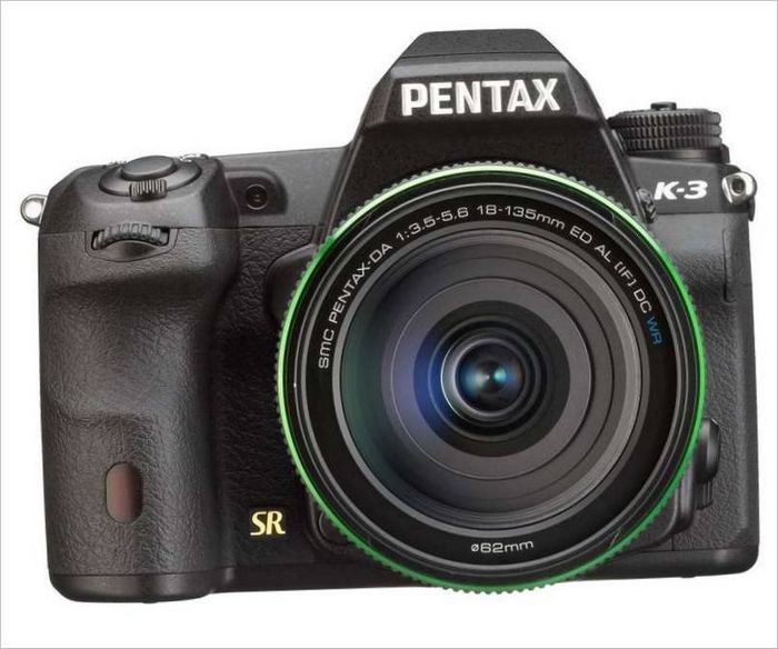 Pentax K -3 ogledala kamera - Izgled