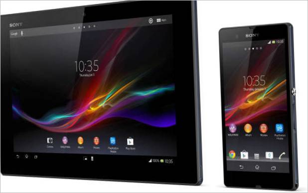 Sony Xperia Tablet Z Tablet i Sony Xperia Z pametni telefon